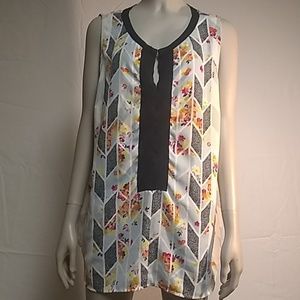 Womens Cabi floral tank top